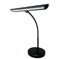 Los mejores  - Infitronic IN18LEDKL – Lámpara para piano de 18 ledes- luz blanca cálida- regulable- USB tipo A- conector de carga…